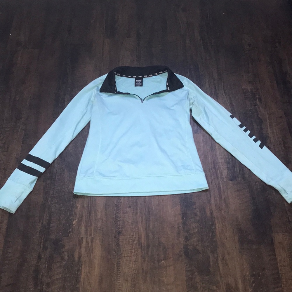 PINK QUARTER ZIP JACKET